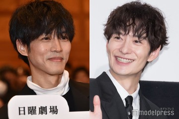 松坂桃李＆岡田将生「御上先生」共演ボーイズグループのポーズ披露「岡田がこのポーズ気に入ってるみたいです」メンバー本人も驚き 画像