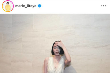 飯豊まりえ、胸元ざっくりのワンピコーデにファンうっとり「超絶美しい」「色気が最強」 画像