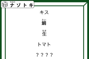 クイズです！「？？？？にはどんな言葉がはいるか考えよう！」全体を眺めることが大事！【難易度LV３.・中辛】 画像
