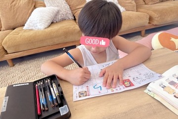 第5子妊娠中の辻希美、小1三男の“宿題タイム”SHOT公開＆自然食ランチを堪能「赤ちゃんも喜んでおります」 画像