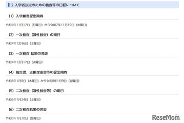【中学受験2026】千葉県立中、入学者決定要項を公表 画像