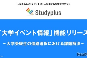 Studyplusに新機能「大学イベント情報」をアプリで管理 画像