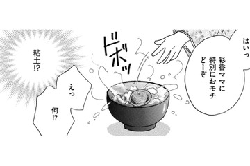 ありえない！お雑煮に「粘土」を入れる姪をほめる義姉【親友炎上の女 #11】 画像