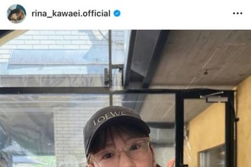 川栄李奈、ハイトーンロングヘアでのダブルピースSHOTに「新鮮」「めっちゃ似合ってます」の声 画像