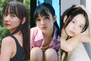 “Seventeenモデル”河村ここあ・宮迫翠月・小國舞羽「週プレ」登場 制服姿で透明感放つ 画像