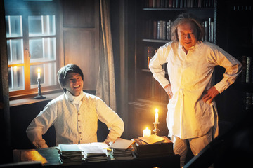 山田裕貴＆古田新太『ベートーヴェン捏造』ひたすら面倒くさそう…遺言作成のメイキング映像解禁 画像