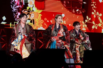 NEWS、増田貴久が長年温めた壮大演出・花魁姿へ1分で変身…20万人動員ツアーで見せた進化 揺るぎない「3人」と「事務所の伝統」25周年に向けた構想も 画像