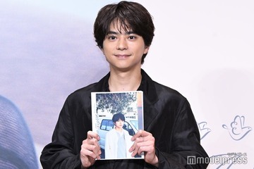 timelesz佐藤勝利、初ソロ写真集は“心の盾”「こんな顔自分でも知らなかった」【プレス取材会全文】 画像