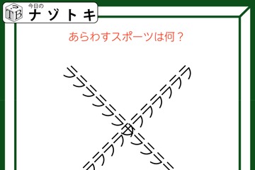 クイズです！「この図のスポーツ、挑戦したことありますか？」図を読み解きましょう【難易度LV２.・甘口】 画像
