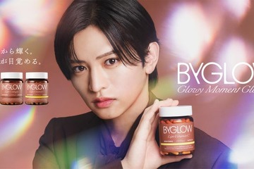 timelesz猪俣周杜、初のアンバサダー就任 ブラウンスーツ姿で大人の表情 画像