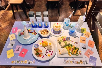 SEVENTEEN公式キャラ「MINITEEN」初のテーマカフェ、東京・愛知会場スタート 持ち帰り可能ボトル・オリジナルショッパーも 画像