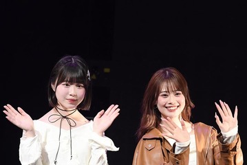 「今日好き」瀬川陽菜乃＆表すみれ、投げキッス・ハグで会場沸かす 腕組んで仲良く登場【学生ランウェイ】 画像