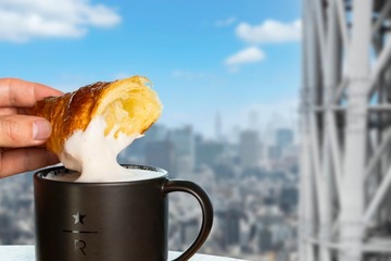 日本一高いスタバ、東京ソラマチに誕生 地上約150mから春は花見カフェタイムも可能 画像