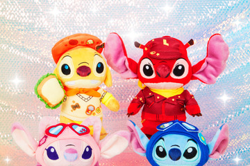 カラフルでポップ！デコラファッション姿のスティッチたち　Happyくじ「Stitch Colorful Kawaii」明日発売 画像