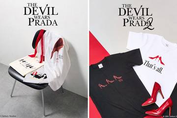 赤いハイヒールのTシャツも『プラダを着た悪魔』＆『プラダを着た悪魔2』限定アパレルがPLAZAに登場 画像