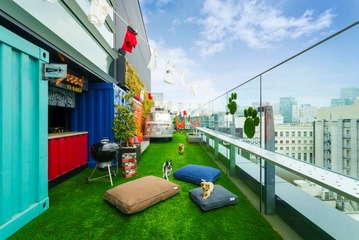 屋上ドッグラン併設のBBQビアガーデン、アロフト東京銀座で開催 昼夜で異なる楽しみ提案 画像