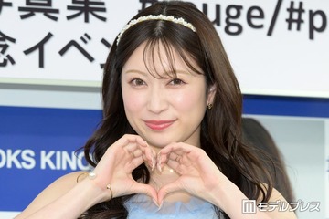 第1子出産の元NMB48吉田朱里、生後3ヶ月娘が「ギャルピースしてくれました」月齢フォト公開「本当にしてて可愛い」「天使」の声 画像