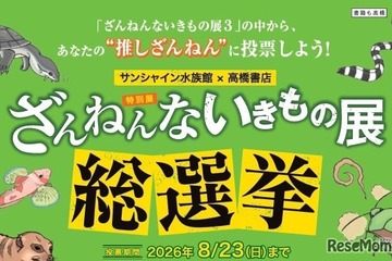 サンシャイン水族館「ざんねんないきもの総選挙」8/23まで 画像