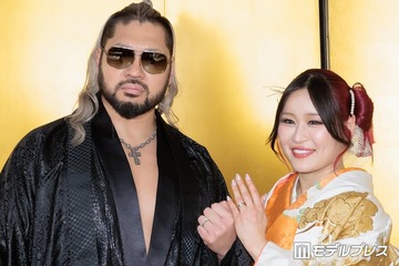 プロレスラーのイヨ・スカイ＆NARAKU選手、結婚発表 “日本人で初”夫婦でWWE所属に プロポーズの言葉・公表理由に言及 画像
