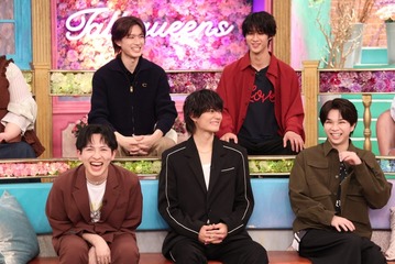 M!LK、全員揃って「トークィーンズ」初登場 メンバー4人が告発する佐野勇斗の“寒すぎて滅”な疑惑とは 画像