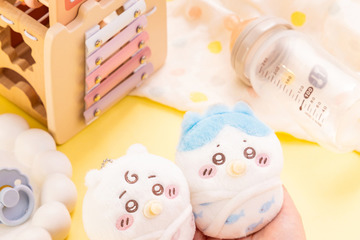 【期間限定】ちいかわ、おしゃぶりやおくるみ姿の「Babyぬいぐるみくじ」5月26日から販売開始　 画像