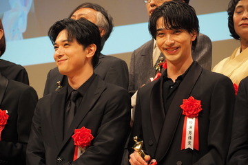 北村匠海＆吉沢亮＆横浜流星が男優賞を受賞！「素晴らしい二人とこの場に立ててうれしい」 画像