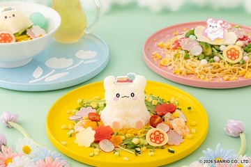 サンリオ「はなまるおばけ」限定カフェが東京・大阪で開催 特別なごほうびメニュー＆グッズ続々 画像