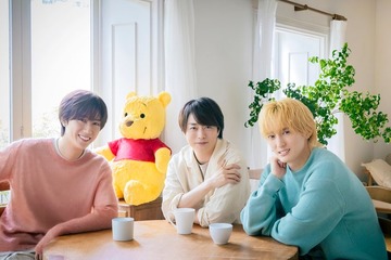櫻井翔・Snow Man阿部亮平・トラジャ川島如恵留「くまのプーさん」100周年記念プロジェクトスペシャルアンバサダー就任 3人で初の活動に喜び「すごく幸せ」 画像