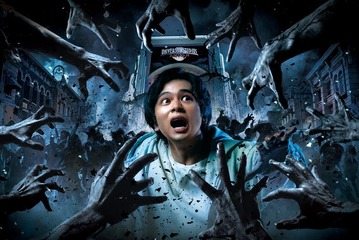 USJで極限の恐怖体験！ハロウィーン2026開催 過去最多ゾンビに「バイオ」最新コラボ、歴代人気楽曲メドレーが彩る 画像