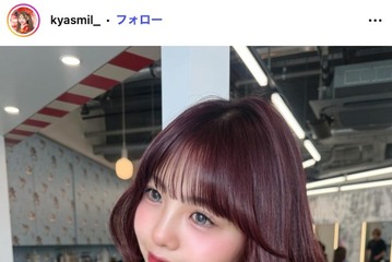 「イッテQ！」新メンバー候補生で話題“きゃすみる”辻加純「美容師さん泣かせの赤からの青」大胆新ヘア披露「2次元から出てきたみたいな可愛さ」「雰囲気全然違う」と驚きの声 画像
