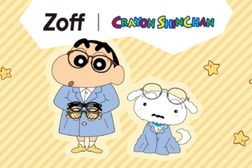 チョコビモデルも！　Zoff×「クレヨンしんちゃん」コラボアイウェアが登場、WEB受注予約開始 画像