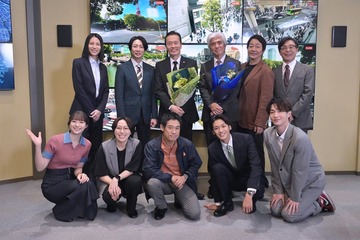 大森南朋・相葉雅紀・松下奈緒「大追跡」主演3人が揃ってクランクアップ「さらにチームワークが良くなって」 画像