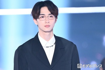 野村康太、シックなメガネ×黒スーツ姿に会場悲鳴「色気溢れてる」「似合いすぎ」と絶賛の声【TGC2026A/W】 画像