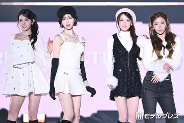IS:SUE、4人揃ってランウェイ 個性あふれるコーデで抜群スタイル際立つ【TGC2026A/W】 画像