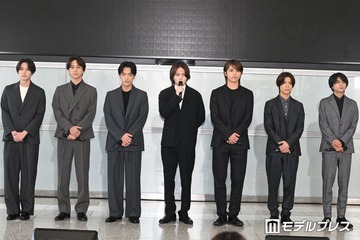 timelesz、猪俣周杜の逮捕受け会見 菊池風磨「もう一緒に仕事ができないという気持ちです」「悔しさや憤りを感じました」 画像