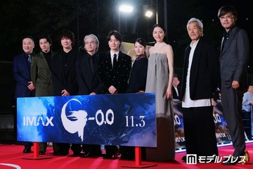 神木隆之介・浜辺美波・山田裕貴ら「ゴジラ-0.0」豪華キャスト集結 “聖地・銀座”高速道路でのイベントに驚き「ゴジラにしかできない」 画像
