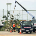 千葉市で行われた首都圏9都県市の合同防災訓練＝1日午前