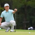 苦手も徐々に克服　初優勝を狙う佐藤大平が首位発進（撮影：米山聡明)