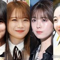 賀喜遥香、秋元真夏、筒井あやめ、向井葉月（C）モデルプレス