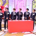 Kis-My-Ft2（左から）北山宏光、横尾渉、宮田俊哉、玉森裕太、藤ヶ谷太輔、千賀健永、二階堂高嗣（C）フジテレビ