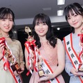 「ミスオブミス2023」審査員特別賞／左から：川部萌々香、荒木美輝、樋口愛梨彩（C）モデルプレス