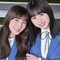 モデルプレスのインタビューに応じた日向坂46河田陽菜、高橋未来虹（C）モデルプレス