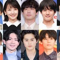 （上段）田中圭、波瑠、坂口健太郎、赤楚衛二、今田美桜（下段）田中みな実、松下洸平、鈴鹿央士、萩原利久、山下美月（C）モデルプレス