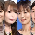 （左から）佐々木希、中川翔子、夏菜、徳永えり （C）モデルプレス