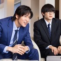 目黒蓮、佐野勇斗「トリリオンゲーム」第2話より（C）TBS／撮影：高橋裕子