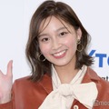 「2024年東レキャンペーンガール」合同取材に出席した間瀬遥花（C）モデルプレス