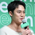 「INNISFREE」のPR発表会に出席したMINGYU（C）モデルプレス