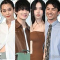 （左から）佐々木希、桐谷美玲、佐野勇斗、ミナ、中尾明慶、藤田ニコル（C）モデルプレス