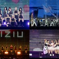 （左上から時計回り）Kep1er、INI、Red Velvet、NiziU「KCON JAPAN 2024」（C）CJ ENM Co.， Ltd， All Rights Reserved