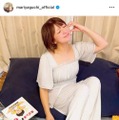 長男が撮影！矢口真里、ナチュラルな雰囲気のルームウェア姿に反響「撮るの上手すぎ！」「可愛いママさん」